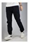 Men's Navy Blue Jogger Cotton Cargo Pants Adjustable Waist Elasticated Cuffs Comfort