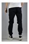 Men's Navy Blue Jogger Cotton Cargo Pants Adjustable Waist Elasticated Cuffs Comfort - 3