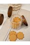 Set of 3 Acacia Ultra Vacuum Lid Pinterest Origami Striped Jar Tea Sugar Coffee Jar - 5