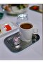 Stainless Steel Square 6-Piece Tea and Coffee Presentation Tray Without Accessories - 2