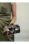 Women's Evening Dress Metal Black Chain Wedding Night Party Bag - 4