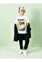 Lcw Kids Black Elastic Waist Boy Cargo Jogger Pants