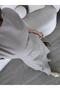 Padded Shoulders Design Slit Wide Flared Skirt Sleeveless Pinterest Summer Alternative Comfortable Stylish Midi Dress - 2