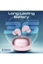 TWS Earbuds, 6H Playtime, HD Mic, IntelliTouch, IPX4, Lush-Pro Pink - 5