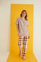 Marla Buttoned Pajama Set - 2