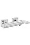 İcon Bathroom Faucet T-May Bathroom Lidya Oval Head Shower Set Set Stainless Chrome