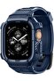 Rugged Armor Pro designed for Apple Watch Ultra 2 / Ultra 49mm Case with Band - Navy Blue