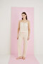 Reported Viscose Thin Strap Pajama Suit - 2