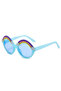 Rainbow Unisex Round Cute Children/Kids Sunglasses