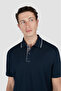 Cotton Lyocell Polo Shirt with Buttons - 3
