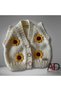 Sunflower Motif Vest>Baby Vest>Hand Knitted>Children's Clothing>Baby Vest