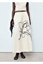 Embroidered Cotton Skirt