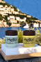3 Pieces of Unscented Hello Ashtray Set with Metal Lid - 3
