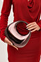 Women's Black Shiny Metal Evening Dress Wedding Bag - 4