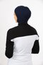 Hijab Neck Collar Sleeve Black White Set of 2 - 3
