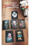 Leather Stitched License Case Container with Teddy Bear Auto Vehicle Motor License Holder License Protector - 4