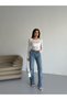 Women's Boat Neck Sheer Softtouch Stretchy Premium Blouse Ml4008 - 8