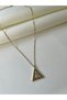 Steel Vintage Tulip Detailed Women's Necklace - 3