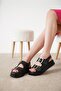 Jimmy Gold Buckle Thick Sole Sandals