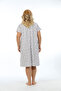 Bamboo Large Size Women's Dress Nightgown - 4