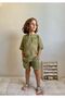 Boys' Suit with Linen Fabric Shorts - 2