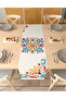 Flower Butterfly Bohemian Patterned Special Design Runner Digital Printed Decorative Tablecloth Home Decor