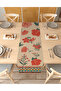 Ethnic Antique Bohemian Patterned Special Design Runner Digital Printed Decorative Tablecloth Home Decoration