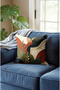 Woven Embroidery Look Digital Printed Double-Sided Printed Concealed Zipper Throw Pillow Cover Set of 2 - 5