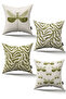 Digital Printed, Babyface Throw Pillow Cover, Double Sided Hidden ZipperSet of 4