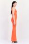Women Plain Maxi Dress, Red - 2
