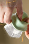 Ice Cube Maker With Lid, Set Of 3, 50ml Capacity, Soft Rubber Material - Cream - 2