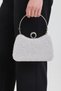 Colorful Stone Women's Stone Embroidered Stylish Ring Detailed Arm and Shoulder Evening Dress Bag - 7