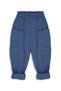 Pack of 2 Boyfriend Muslin Pants (Indigo and Ecru) - 5