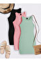 Women's Black Pink Green 3 Pack Mini Slimfit Dress - 2