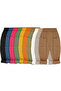 Pack of 2 Boyfriend Muslin Pants (Khaki and Ecru) - 7