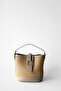Solis Faux Leather Detailed Cross-Use Mini Straw Hand and Shoulder Bag - 2