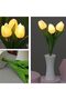 مصباح ليلي LED بتصميم زهرة التوليب يعمل بالبطارية لتزيين المنزل - 7