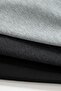 Unisex Relaxed Fit Jersey Sports Shorts, 3-Pack - 3