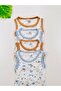 4-Piece Economical Flexible Baby Boy Undershirt Body - 2