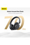 BASEUS Bowie D05 Wireless Bluetooth Headset Foldable HiFi Stereo Music Headphone - Dark Gray - 6