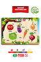 Wooden Educational Tutorial Cute Vegetables I Learn Vegetables