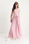 Women's Powder Vest and Flared Skirt Set with Pocket Detail 9294 60281004 - 5