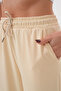 Women's Wide Leg Modal Sweatpants Butter Yellow Sweatpants Modal-Sweatpants - 5