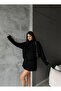 Dgn's Solid Basic Soft Textured 2-Piece Sweater-Skirt Set - 4