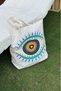 Evil Eye Patterned Cloth Bag - 3