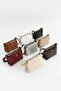 Black Wrinkled Patterned Multi-Compartment Adjustable Shoulder Cross Strap Quality Bag - 5