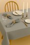 Luna Series Velvet Textured 2-Piece Guest Napkin - Gray - 2