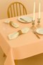 Luna Series Velvet Textured 2-Piece Guest Napkin - Cream - 2
