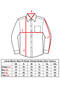 Navy Blue Extra Slim Fit Stretch Fabric Stretchy Micro Fabric Sleeve Buttoned Men's Shirt - 195-12 - 3