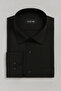 Men's Black Long Sleeve Classic Shirt with Pockets - Comfortable and Stylish Model